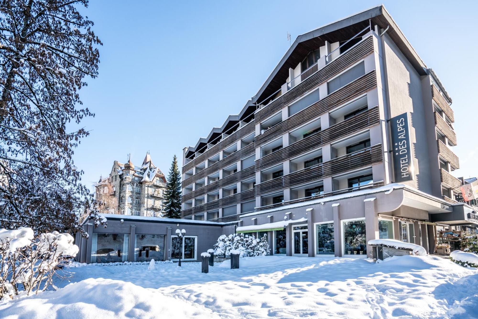 Studio Im Hotel Des Alpes フリムス エクステリア 写真